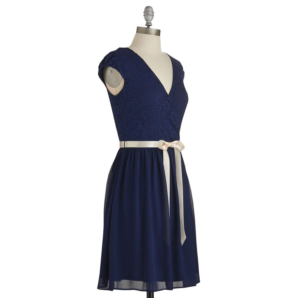 🆕 Champagne at Midnight A-Line Dress 🥂